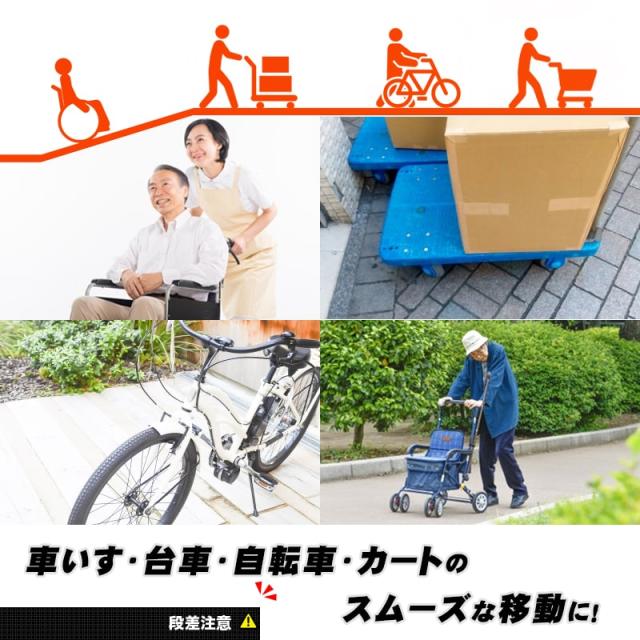 スロープ 122 70cm 車いす 玄関 階段 30cmの段差まで使用可能 122cm 70cm 段差 アルミスロープ 車椅子 折りたたみ 軽量 段差解消 スロの通販はau Pay マーケット ウィステリアマウントグループ株式会社