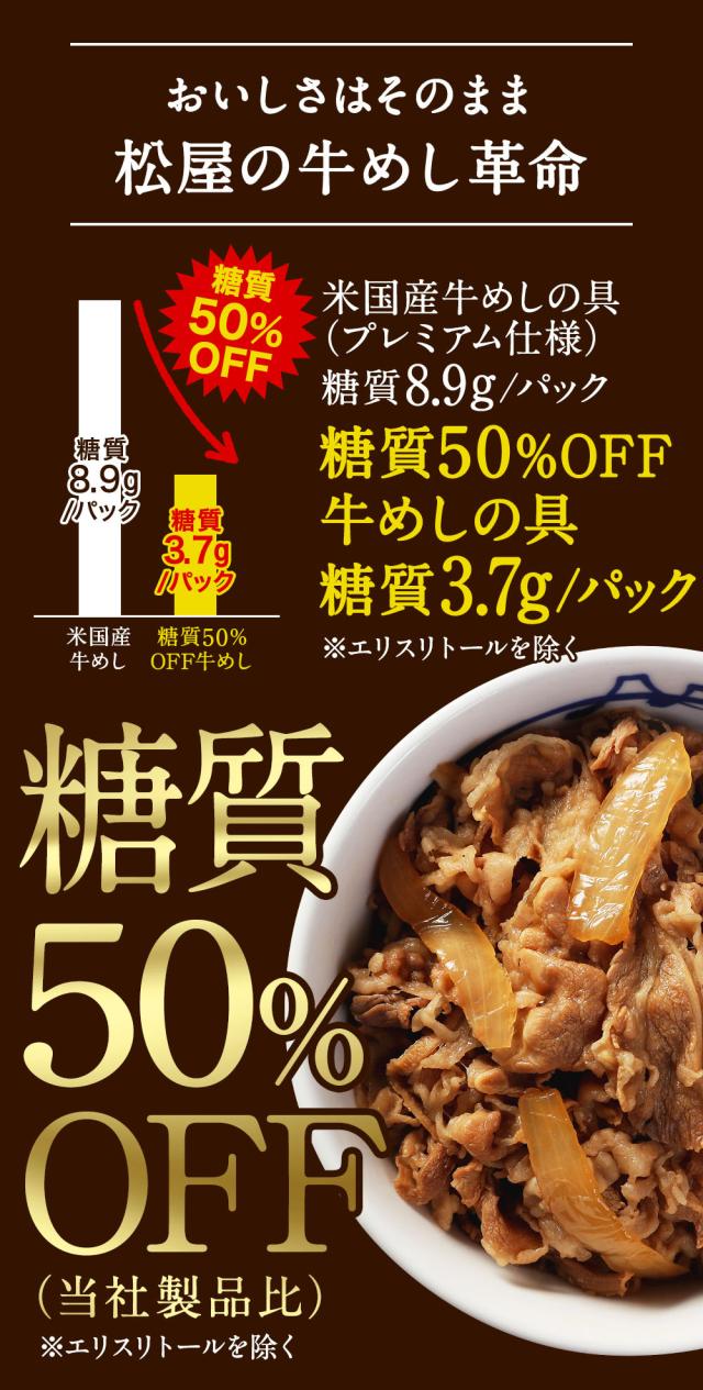T 松屋 糖質50%OFF牛めしの具 計30袋 まつや 受験生応援 牛丼 食品 グルメ 冷凍 冷凍食品 おかず 惣菜 業務用 お弁当 レンチン お試し 非常食 牛めし 牛肉 肉 牛丼の具_8