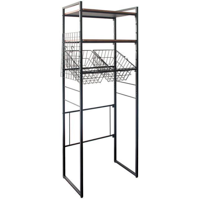 ランドリーラック Rizo（リソ）　ブラック　SH-X692C_BKの通販は 11,074円