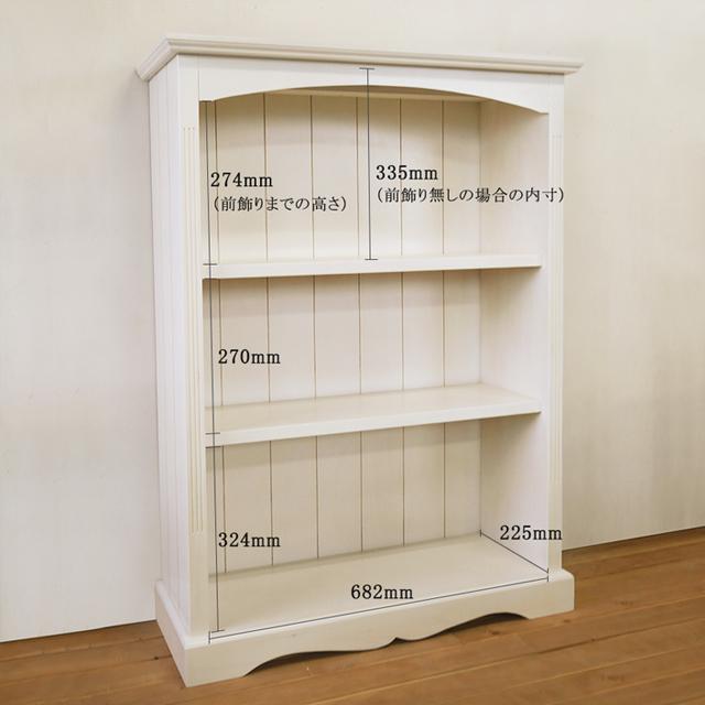 木製 飾り棚 カントリー棚 ブックシェルフs ディスプレイ 棚 Breaの通販はau Pay マーケット Brea