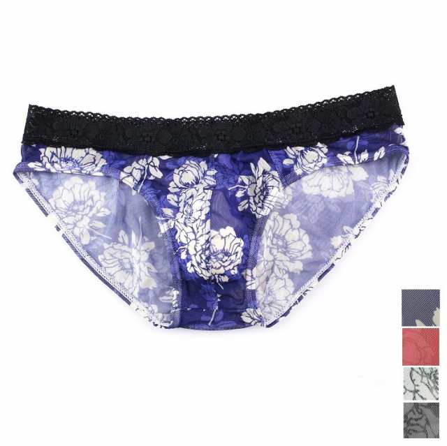 メンズビキニ 花柄メッシュ ウエストレース メンズインナー セクシーインナー 男性下着 dy 限定価格中 メンズ ローライズインナー 網目模様 レース 