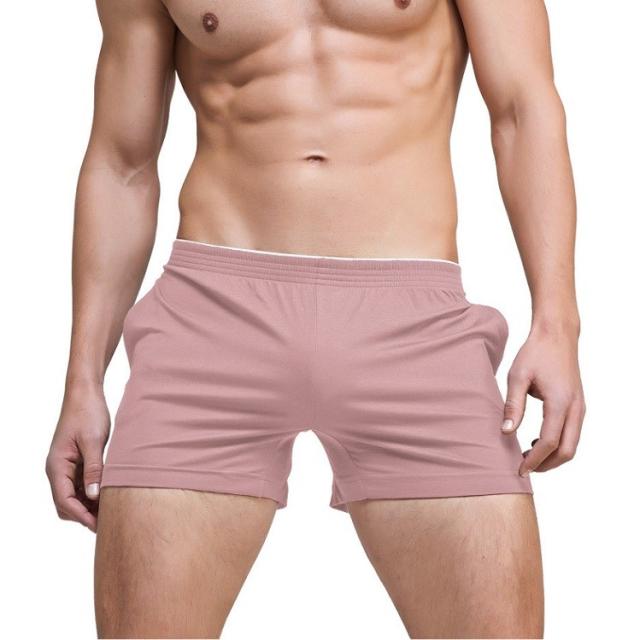 下着・アンダーウェア su ボクサー 男性下着 メンズ セクシーインナー シンプル無地 ポケット