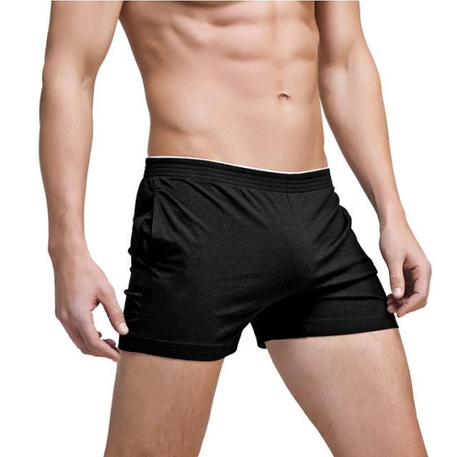 ボクサー 男性下着 メンズ セクシーインナー シンプル無地 ポケット