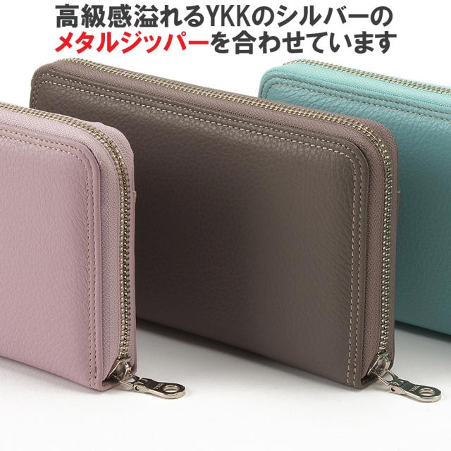 ゴルベ］財布 長財布 46カードウォレット レディース イタリアンレザー