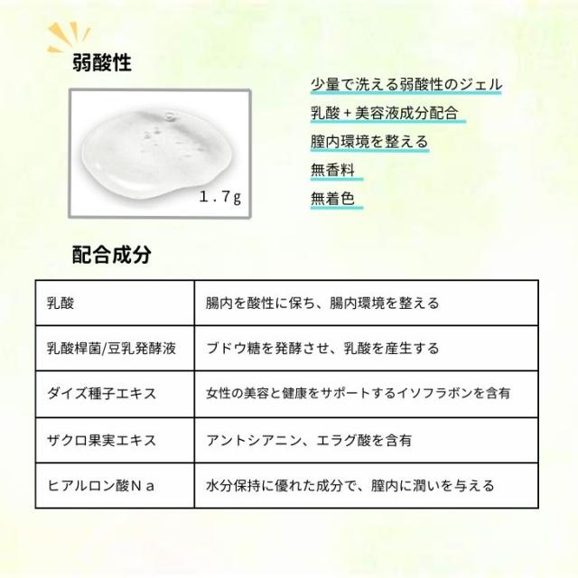 FEMI TIME フェミタイム 2本入り (1.7g x 2本) 日本製 膣洗浄