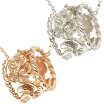 ペアネックレス ハワイアンジュエリー ペアネックレス バレル ピンクゴールドk18 ホワイトゴールドk18 チェーン 人気 18金 K18wg K18pg の通販はau Pay マーケット ジュエリー工房アトラス