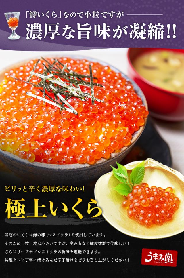 お中元 ギフト いくら 辛子漬け 300g 送料無料 鱒 小粒 イクラ お返し 海鮮 魚介類 訳あり 食品 丼 冷凍便 プチプチ 美味しい 花見 ごはの通販はau Pay マーケット 辛子明太子専門店 博多 うまみ堂