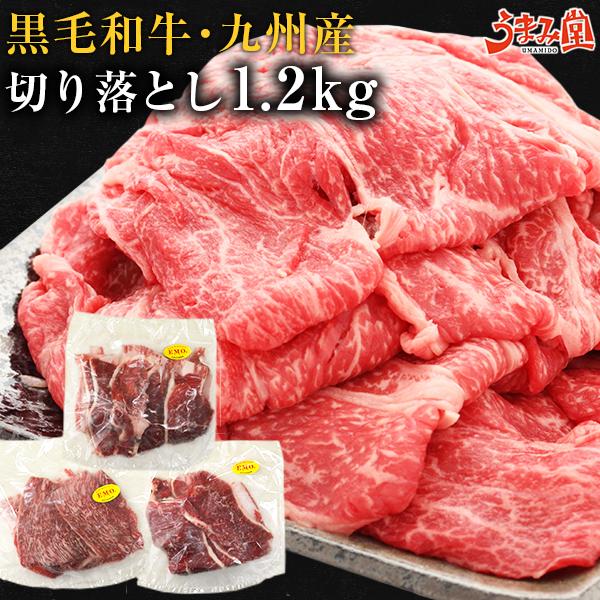 牛肉 切り落とし 九州産 黒毛和牛 1.2g (400g×3) セット 宮崎 有田牧場 国産 送料無料 すき焼き用肉 訳あり 和牛 お取り寄せグルメ 高級 A4 A5 牛肉切り落とし 土産 特産品 内祝い 取り寄せ グルメ 食べ物 大容量 食品 ギフト 大容量 あったか 冬 [産直]