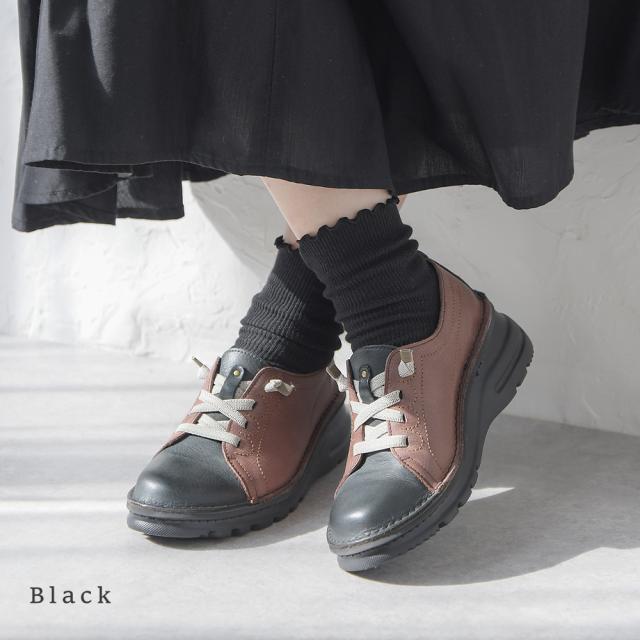 レースアップシューズ 本革 レディース スニーカー 痛くない 日本製