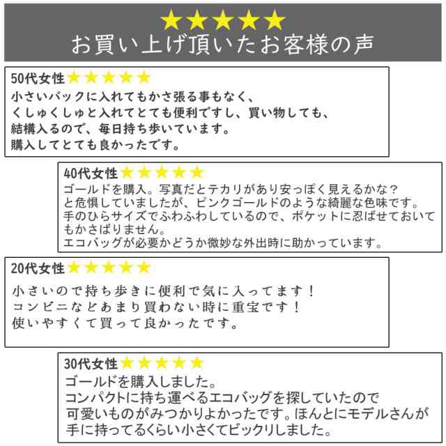 エコバッグ コンパクト ミニバッグ 簡単 畳まない くしゅくしゅ エコ バッグ 大容量 軽量 プリーツ 伸びる 小さめ 大人かわいい カジの通販はau Pay マーケット Ninon