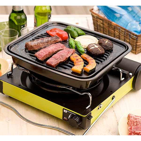 イワタニ 焼肉グリル 焼肉プレート カセットコンロ用 鉄板 CB-A