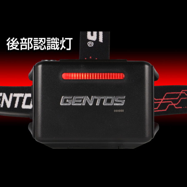 ジェントス LEDヘッドライト 700lm USB充電式 充電池/乾電池兼用 GH-203RG_5