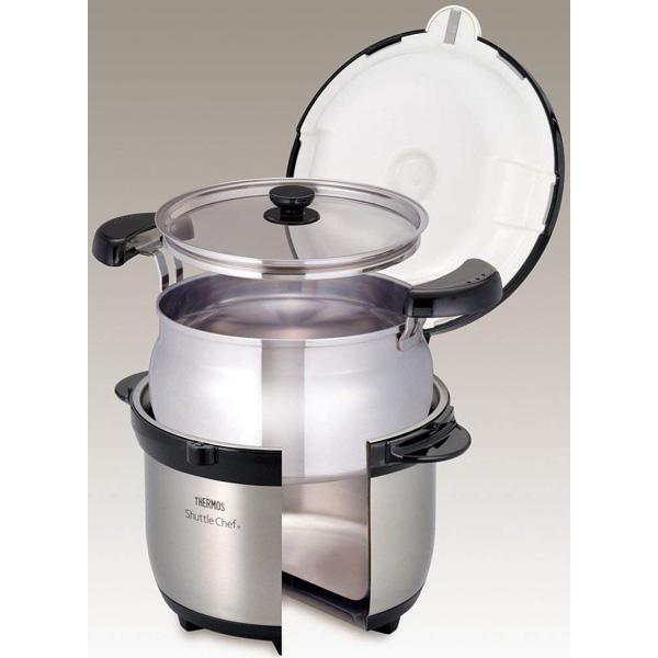 サーモス 鍋 真空保温調理器 IH対応 シャトルシェフ 3L KBG-3000_4
