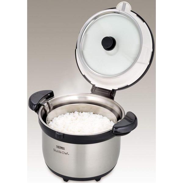 サーモス 鍋 真空保温調理器 IH対応 シャトルシェフ 3L KBG-3000_6