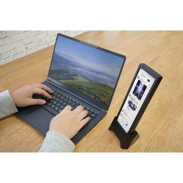 INBES(インベス) 7.8インチ縦長サブモニター 小型 縦置き 横置き windows macOS VM-784_7