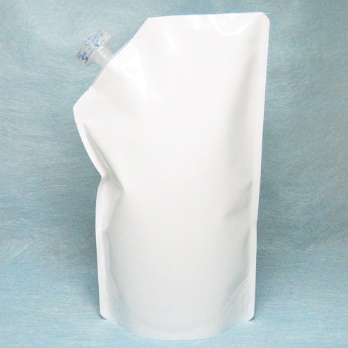 【送料無料】ラミネート(DPW-1400)190×300mm 400枚【内容量1400ml】_カウパック_スタンド袋_冷凍対応_ホワイト_乳白_業務用