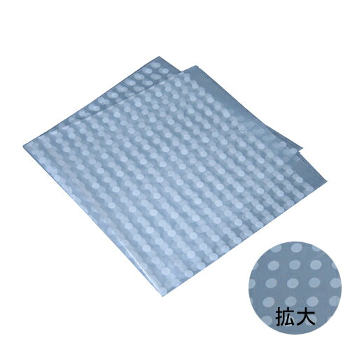 【送料無料】ポリ風呂敷(No.70 水玉透明) 500枚