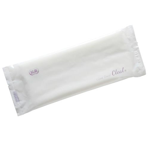 【送料無料】紙おしぼり CLEAL（クリール）L【平型】800本_業務用_ケース販売_4544588311111