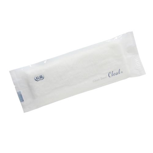 【送料無料】紙おしぼり CLEAL（クリール）R【平型】1000本_業務用_ケース販売_4544588511115