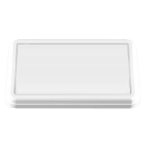 紙製弁当容器 P-3専用蓋 白 900枚 【返品不可】 16,500円