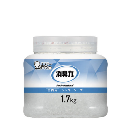 エステー 消臭力 業務用 クラッシュゲルタイプ 室内用 本体 1.7kg シャワーソープ 6個