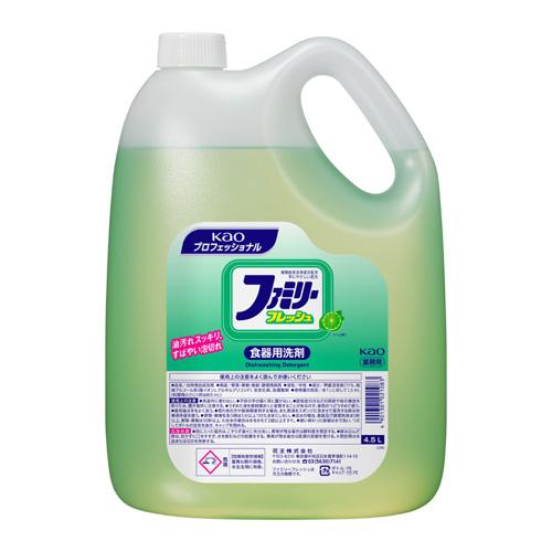 ファミリーフレッシュ 業務用 4.5L×4本（花王）_業務用_中性洗剤_食器_4901301021083