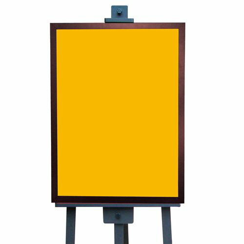 【送料無料】マジカルボード 6127 無地 イエロー L 【業務用】_POP_飲食店_店舗用品の通販は 5,264円