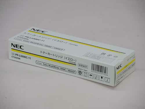 純正NEC PR-L5900C-11イエロー