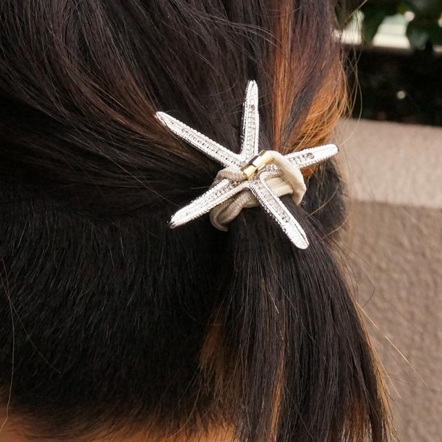 ヘアゴム ヒトデ スターフィッシュ ヘアアクセ 夏アクセ マリン 海 ヘアーゴム ヘアアクセサリーの通販はau Pay マーケット 株式会社クリシュナ