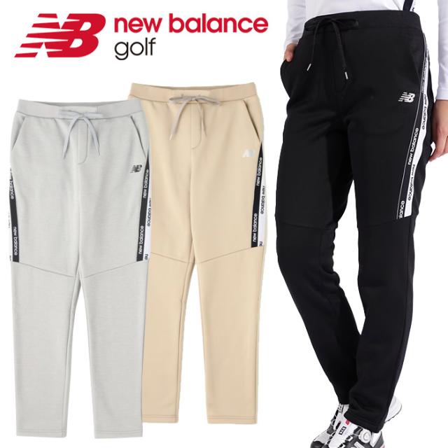 ニューバランス ゴルフ ストレッチ スウェット テーパード ロングパンツ レディース 2024秋冬 ゴルフウェア 012-4236505の通販は