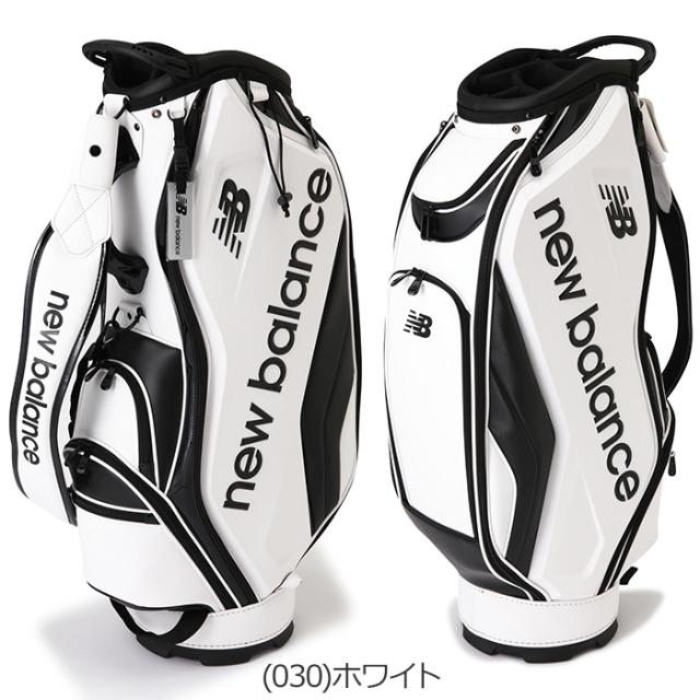 ニューバランスゴルフ マットPU×エンボスPU×エナメル キャディバッグ