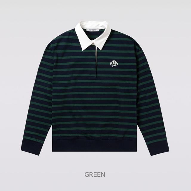 CPG GOLF ボーダーポロシャツ ロングスリーブ レディース 2025秋冬