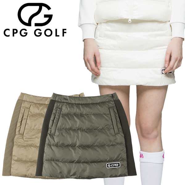 CPG GOLF サイドニットダウンスカート レディース ゴルフウェア 1206-23222