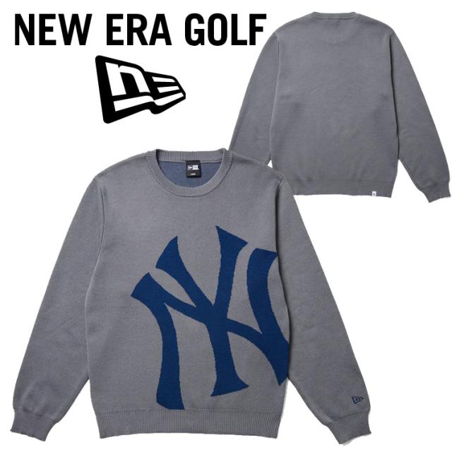ニューエラ ゴルフ ニットジャカードセーター ニューヨーク・ヤンキース メンズ 2025秋冬 14669875