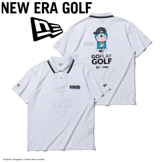 ニューエラ ゴルフ ドラえもん GO PLAY GOLF 鹿の子 ポロシャツ メンズ 2026春夏 14935370