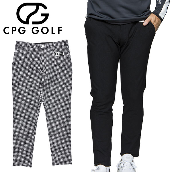 CPG GOLF バックフラワーウォームトラウザー テーパードパンツ メンズ ゴルフウェア 2105-23213