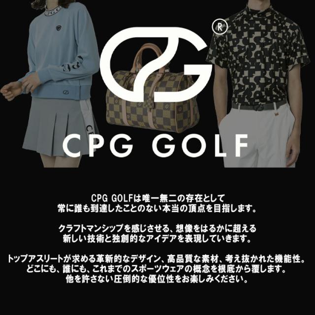 CPG GOLF グラフィックモックネックLS ロングスリーブ シャツ メンズ