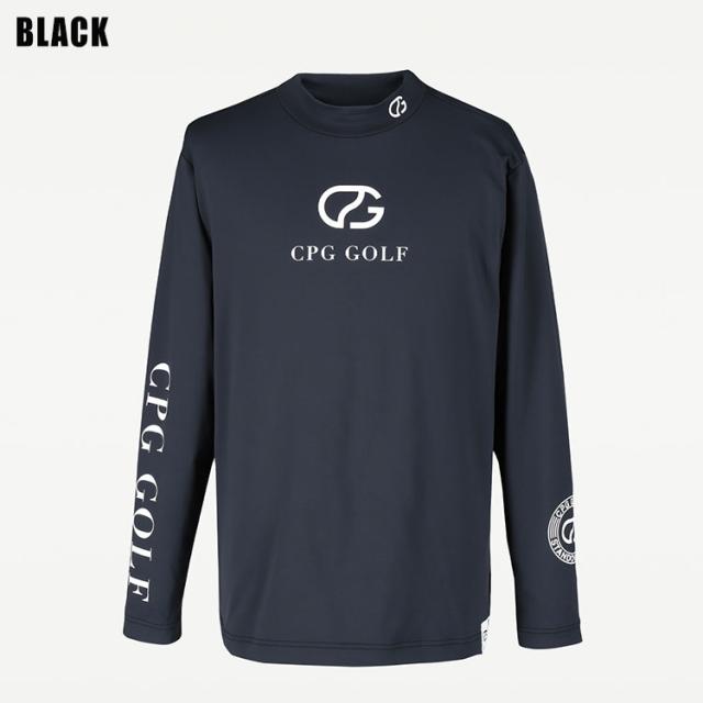 CPG GOLF グラフィックモックネックLS ロングスリーブ シャツ メンズ