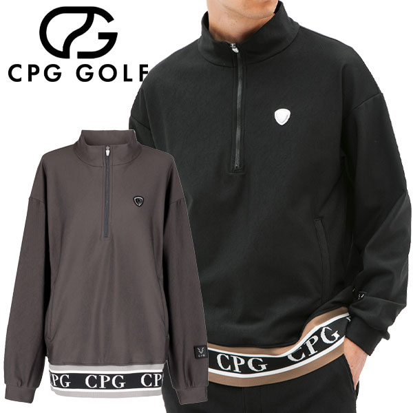CPG GOLF ハイストレッチウォームプルオーバー メンズ ゴルフウェア 2109-24218