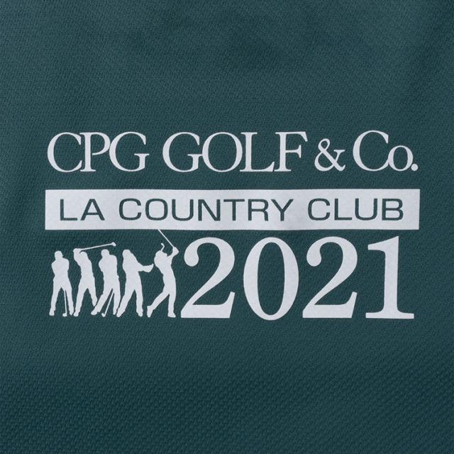 CPG GOLF バックプリント モックネックシャツ 半袖 メンズ 2025秋冬 ゴルフウェア 2109-25204_5