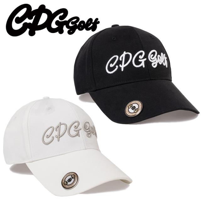 CPG GOLF コットンツイル ロゴキャップ メンズ 2025秋冬 2514-25201