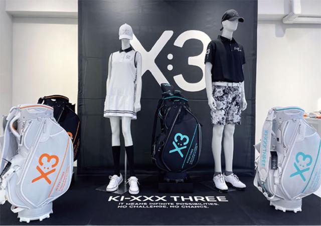 KI-XXX THREE キックスリー キャディバッグ 9.5型 2025モデル 25SSBG001_1