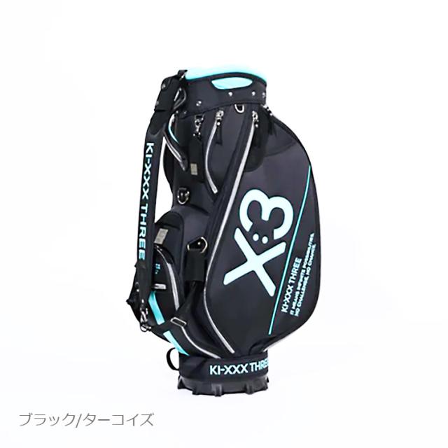 KI-XXX THREE キックスリー キャディバッグ 9.5型 2025モデル 25SSBG001_2