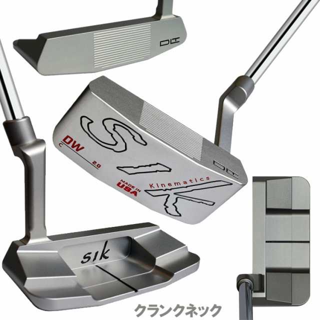 セール SIK GOLF DW2.0 MB マットブラック ベント パタークラブ 日本