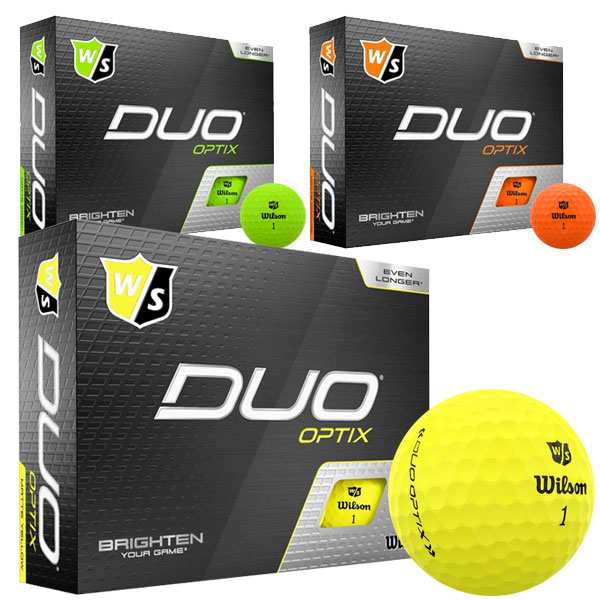 ウイルソン デュオ オプティクス ゴルフボール Wilson Staff Duo Optix 1ダース 12p Usaモデルの通販はau Pay マーケット ジーゾーン ゴルフ Au Pay マーケット店