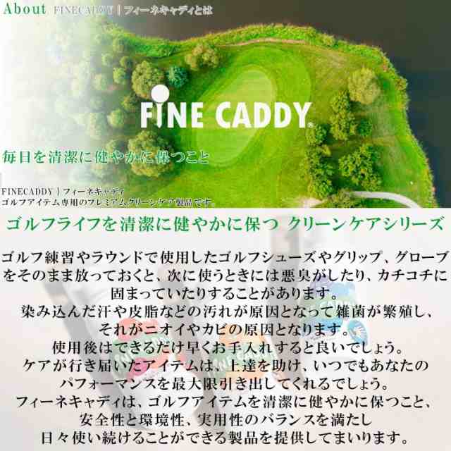 デポー FINE CADDY ゴルフ グリップ グローブ 泡 クリーナー 100ml フィーネキャディ 19sbn 