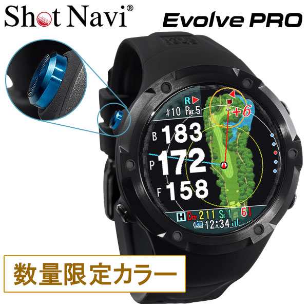 ショットナビ ゴルフ エヴォルブ プロ 腕時計型GPSナビ Shot Navi