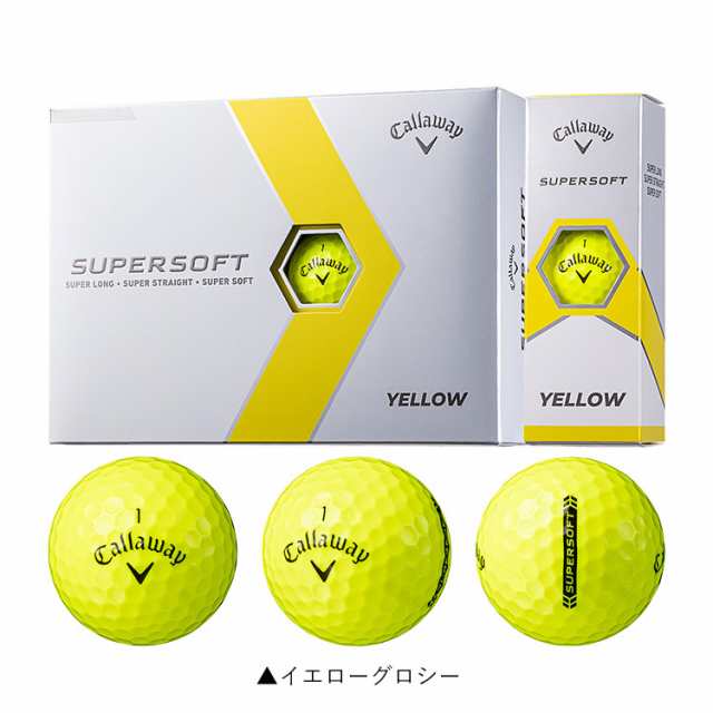 ２ダース キャロウェイ Callaway ゴルフ ボール E・R・C SOFT ERC