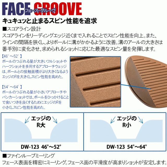 キャスコ ドルフィン ウェッジ  DW-123 カッパー N.S.PRO 950GH neo 日本仕様 2023モデル