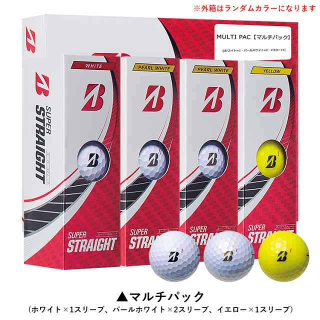 最も安い販売 ブリヂストンゴルフ スーパーストレート3ダース36